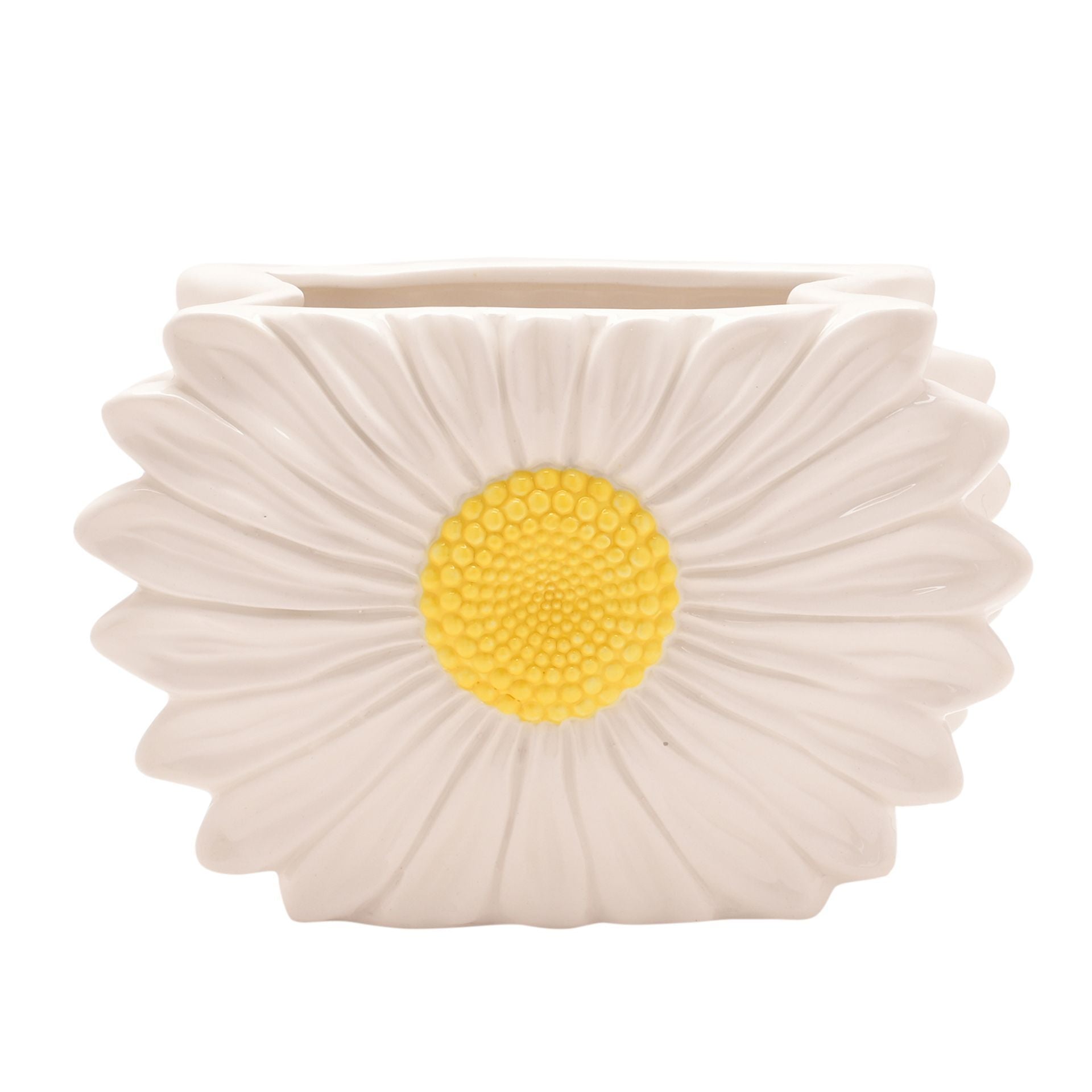Ceramic Daisy Vase