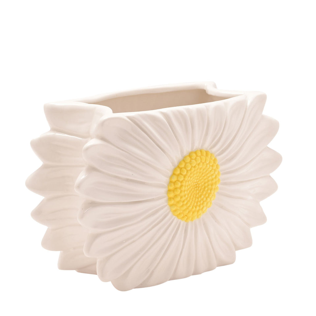 Ceramic Daisy Vase