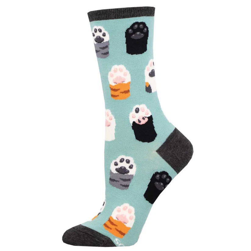 W Toe Beans Blue Sock