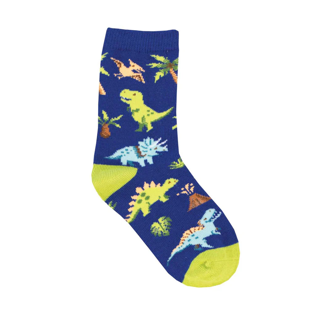 K Nervous Rex 4-7Yrs Navy Socks