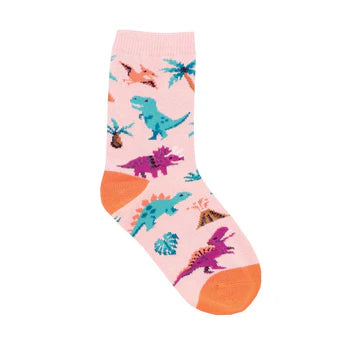 K Nervous Rex Pink Socks Assorted Sizes