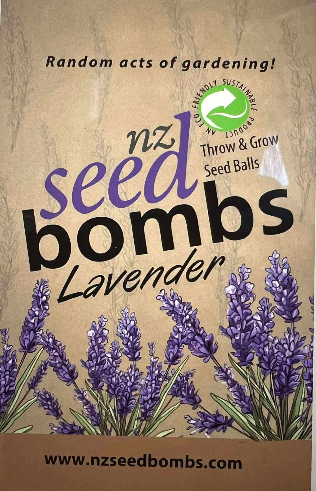 NZ Seed Bombs English Lavender