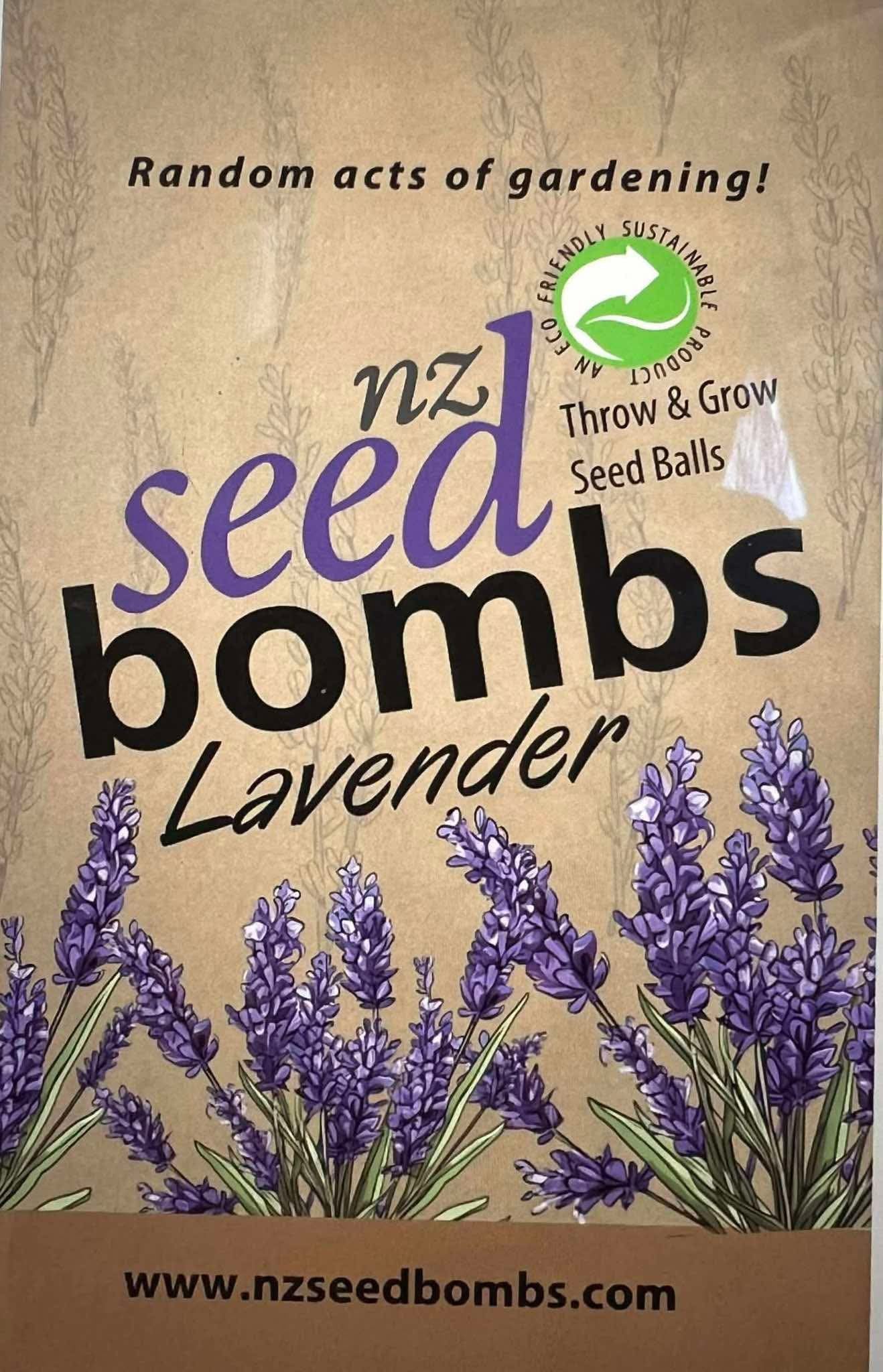 NZ Seed Bombs English Lavender