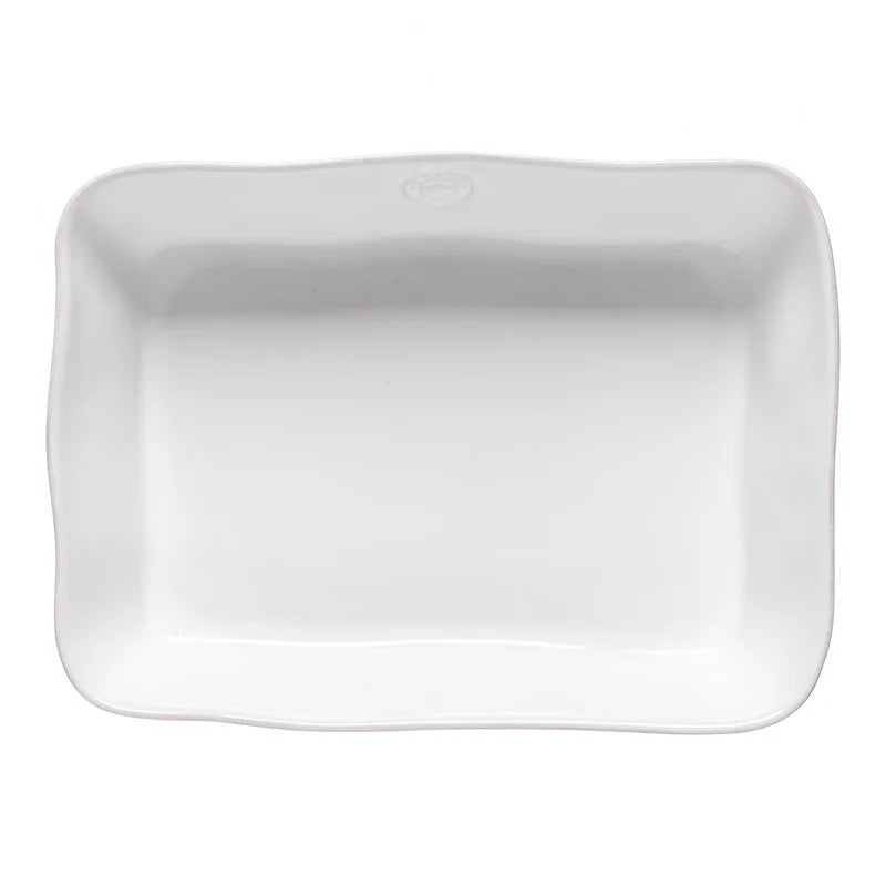 Nova Rectangle Baker White 35cm