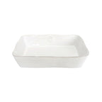 Nova Rectangle Baker White 35cm