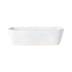 Nova Rectangle Baker White 25cm