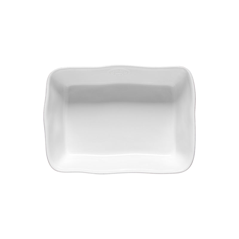 Nova Rectangle Baker White 25cm