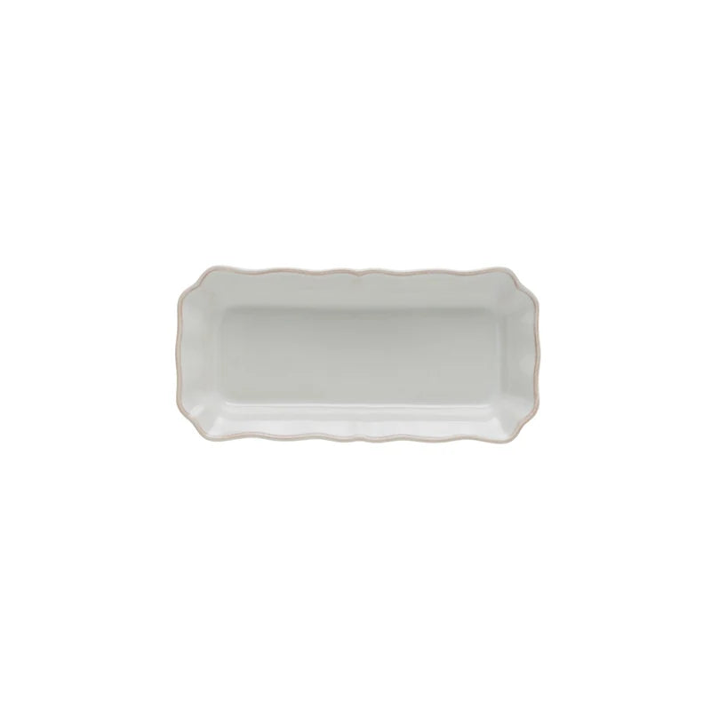 Alentejo Rectangle Tray 21cm White