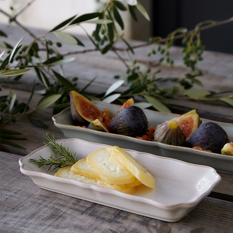 Alentejo Rectangle Tray 21cm White