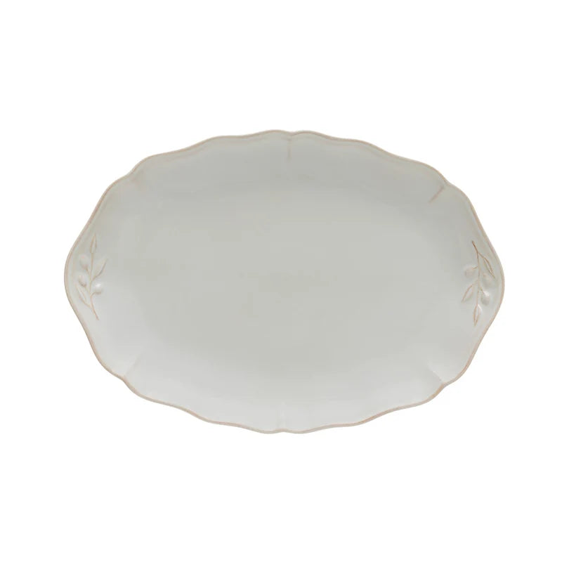Alentejo Oval Platter 32cm White