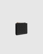 Lily Woven Wallet Black