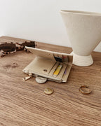 Lily Woven Wallet Malt