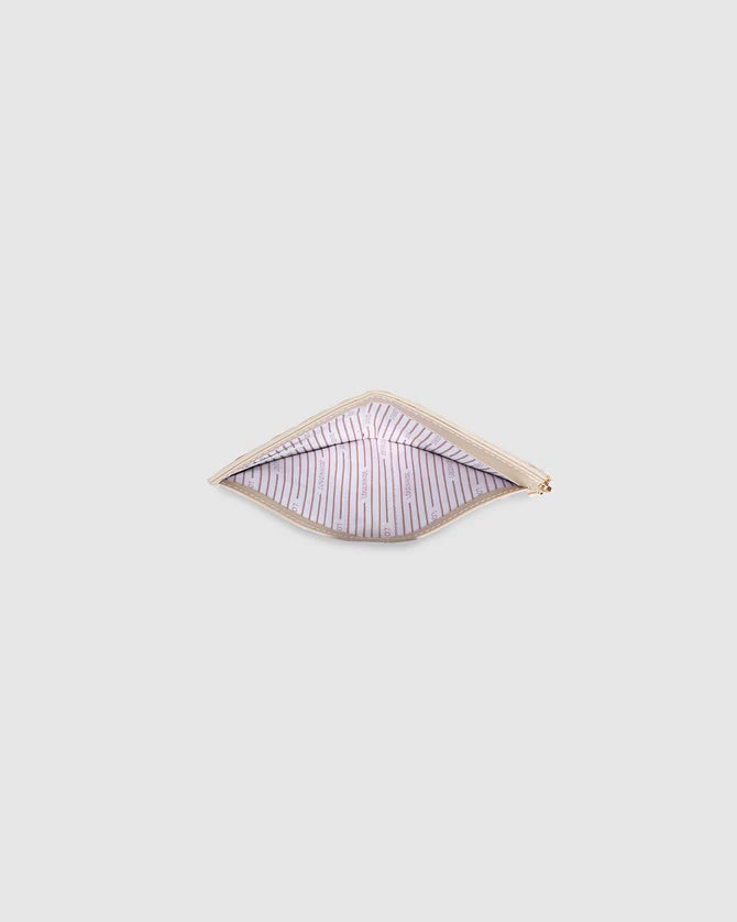 Lily Woven Wallet Malt