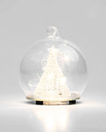 Glass Tree Globe 10cm