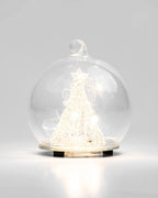 Glass Tree Globe 10cm
