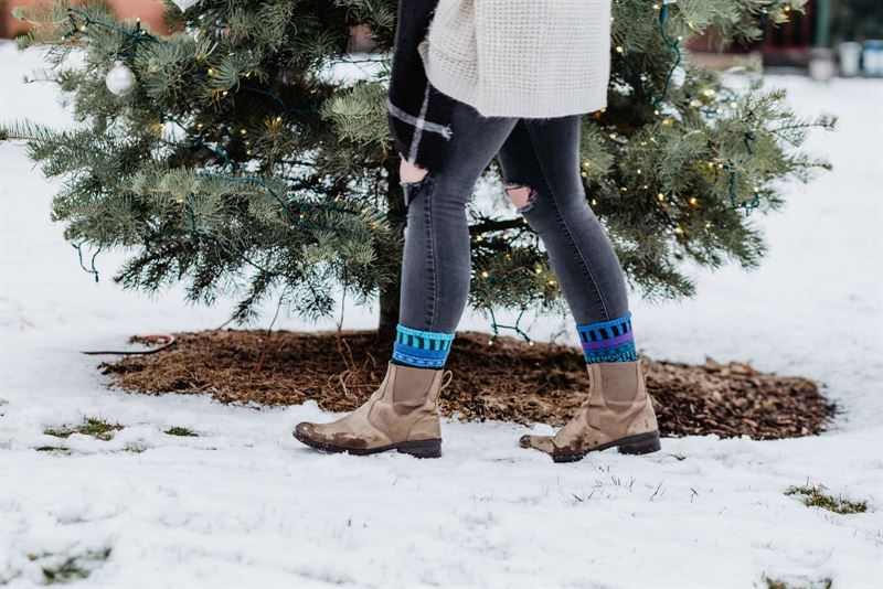 Water Adult Crew Solmate Sock