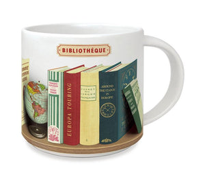 Library Books Mug