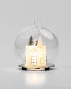 Glass Church Globe 10cm