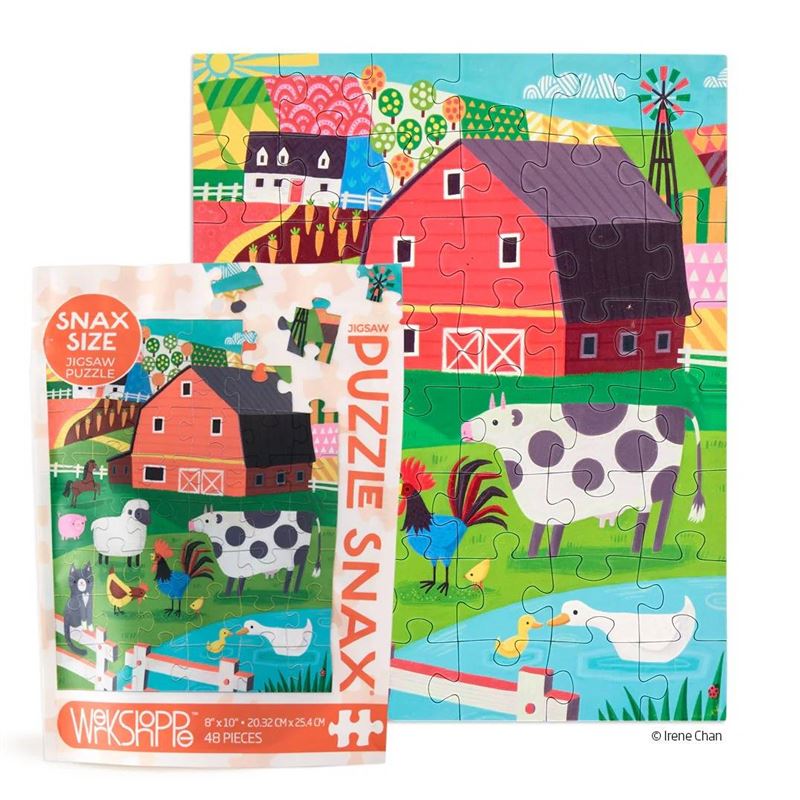 Farm Friends 48p Snax Puzzle