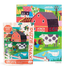 Load image into Gallery viewer, Farm Friends 48p Snax Puzzle