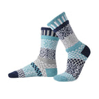 Snowfall Adult Crew Solmate Sock