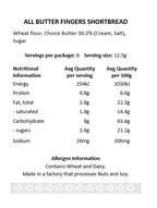 Shortbread All Butter Fingers 150gm