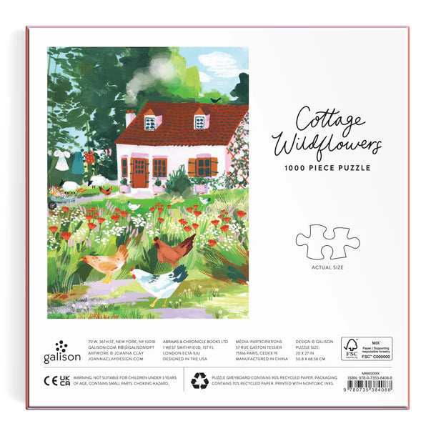 Cottage Wildflowers 1000pce Puzzle
