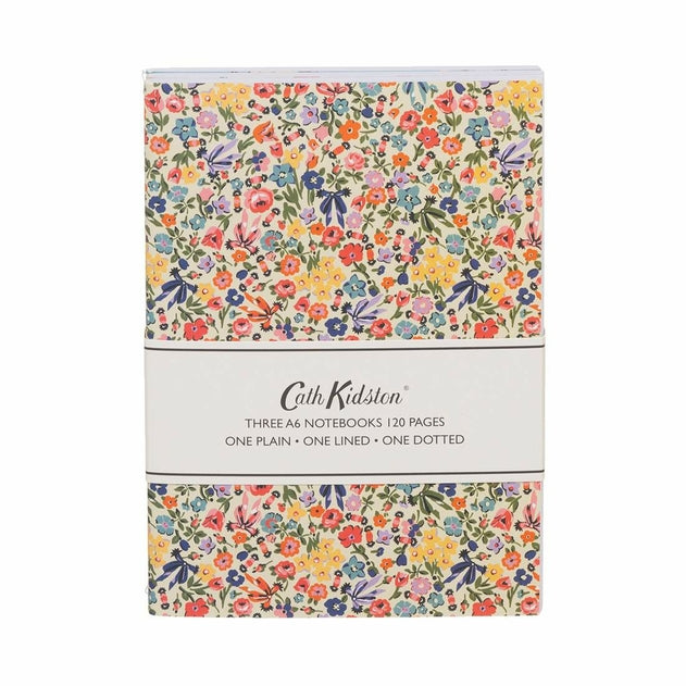 Cath Kidston A6 Notebooks Set of 3