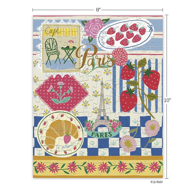 Paris Cafe 100piece Puzzle Snax