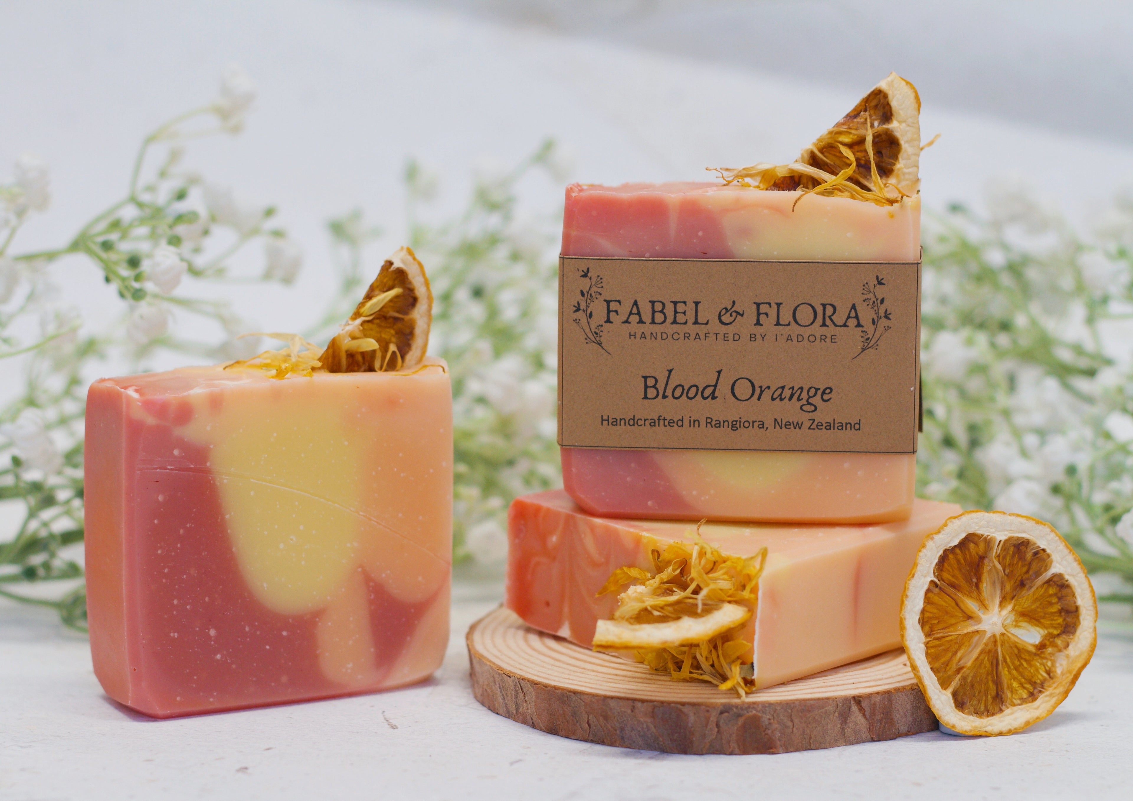 Blood Orange Handcrafted Soap