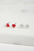 Strawberry Stud Set