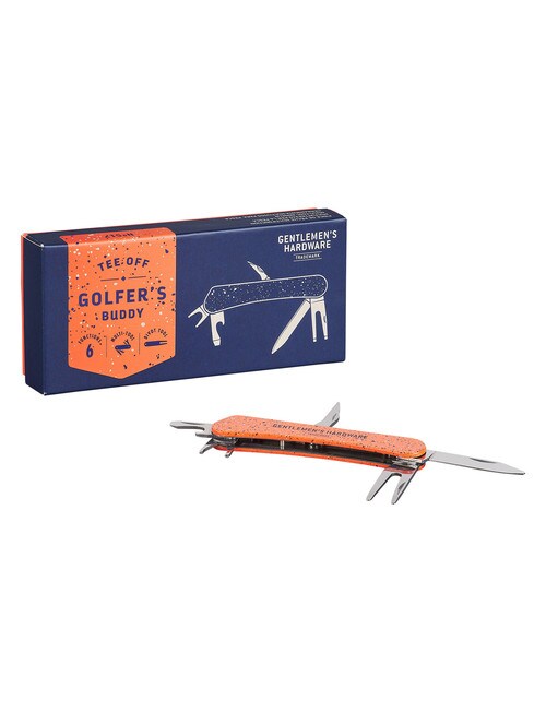 Golfers Multi Tool Orange