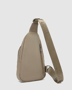 Boyd Nylon Sling Bag Beige