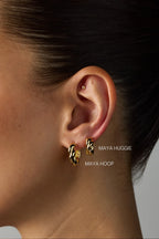 Maya Gold Hoop