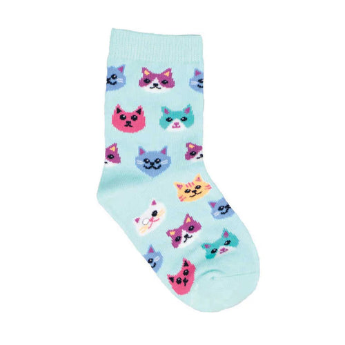 K The Cats Meow Blue Socks Assorted Sizes