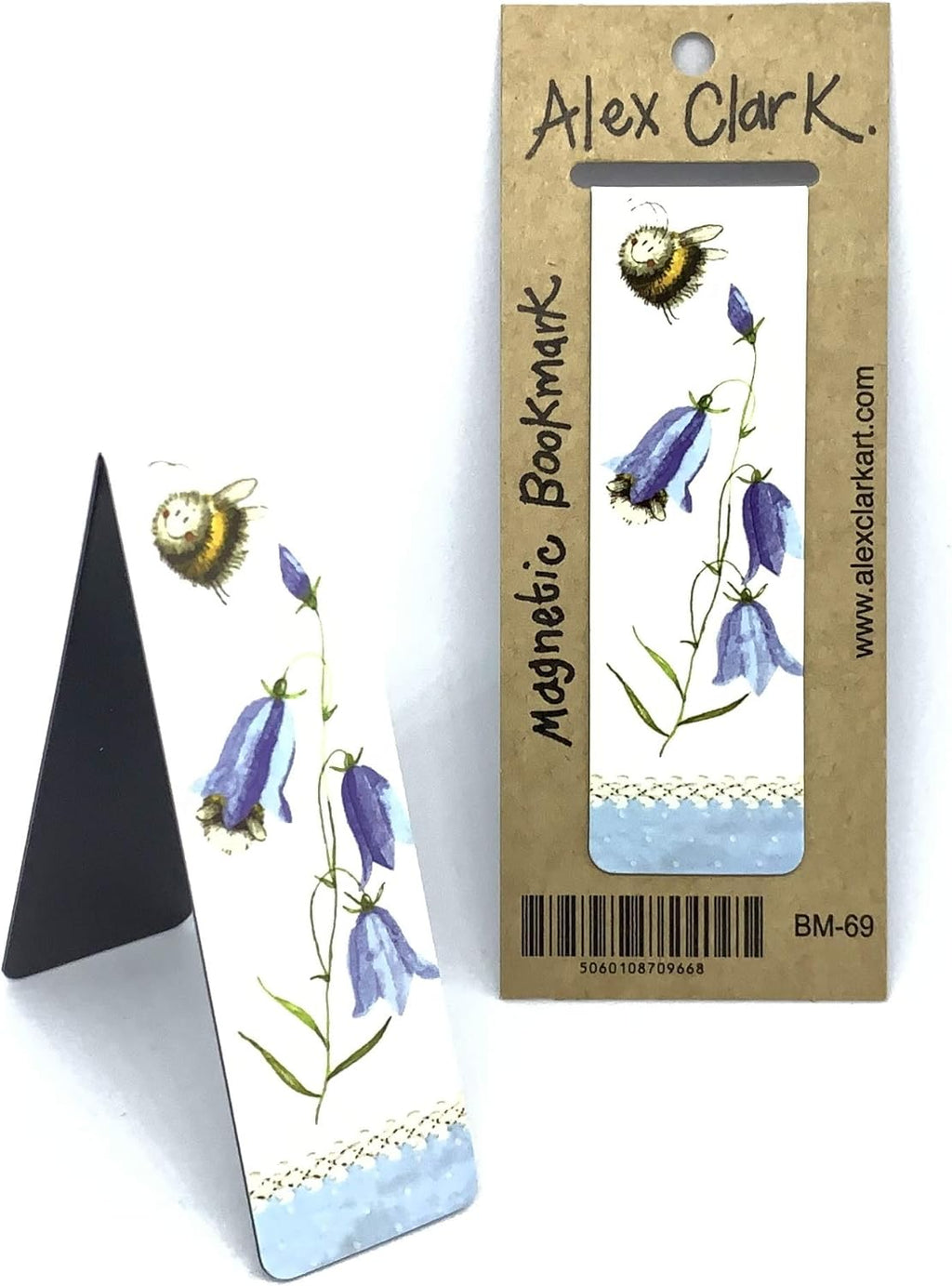 Bee & Harebell Bookmark
