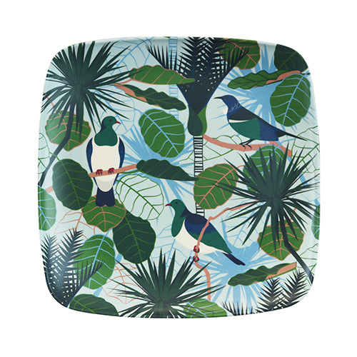 Bamboo Plate Birdsong