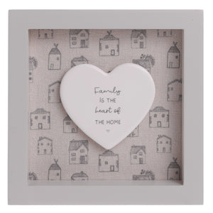 Moments Framed Family Plaque