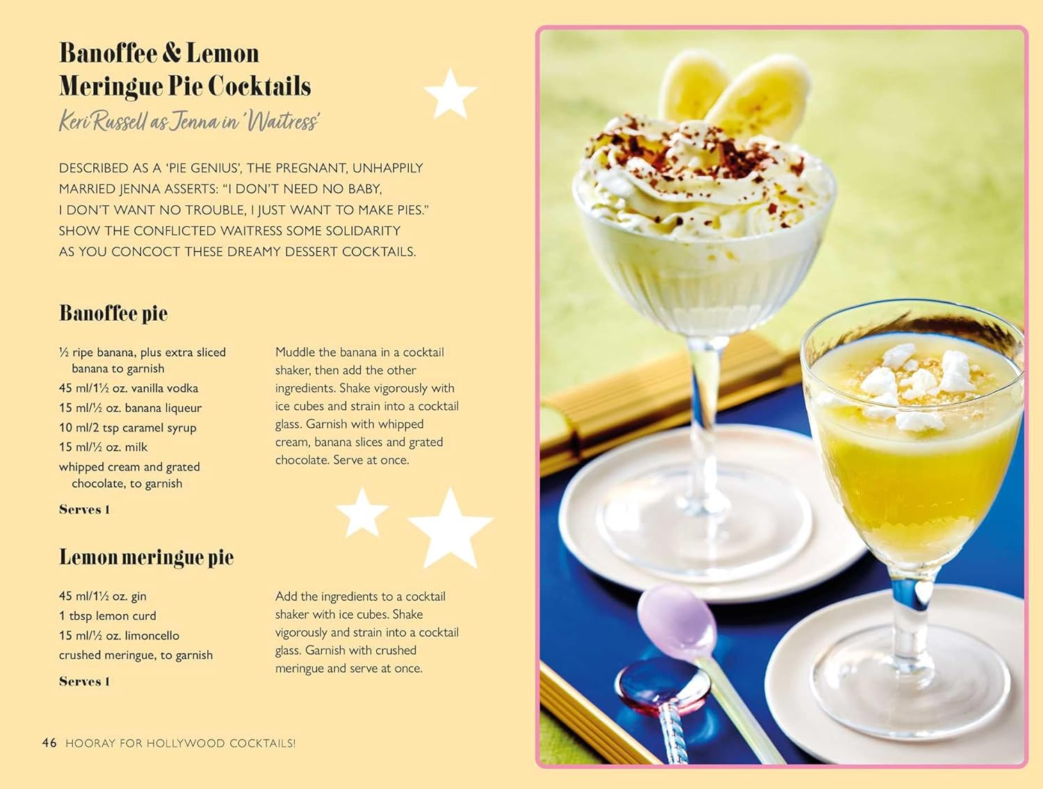 Hooray for Hollywood Cocktails