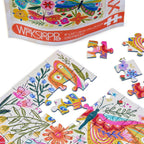 Butterfly Floral 100piece Puzzle Snax