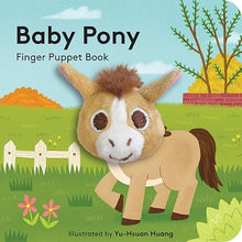 Load image into Gallery viewer, Baby Pony Finger Puppet Book