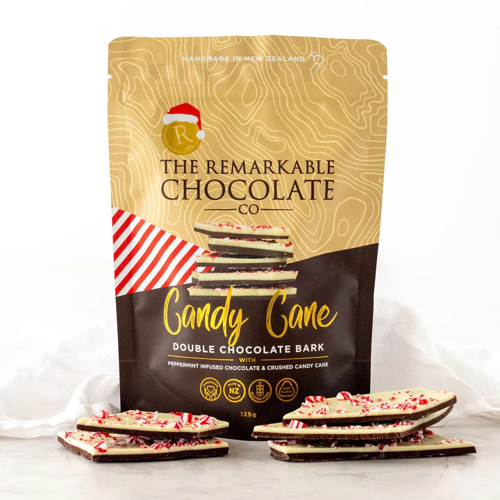 Remarkable Chocolate Bark Double Choc Candy Cane