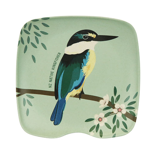 Bamboo Spoon Rest Native Kingfisher