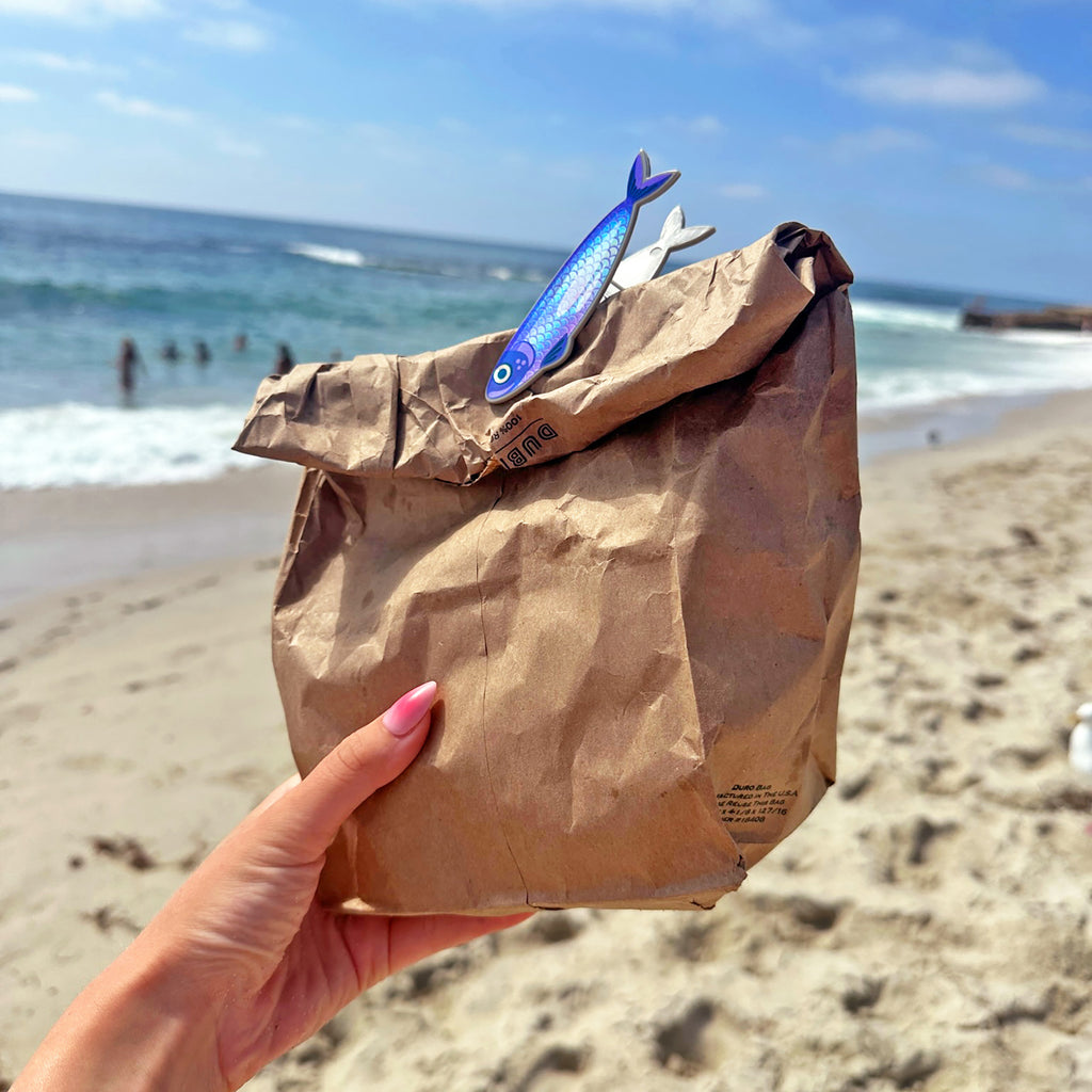 Fred Fish N Chips Set 4 Bag Clips