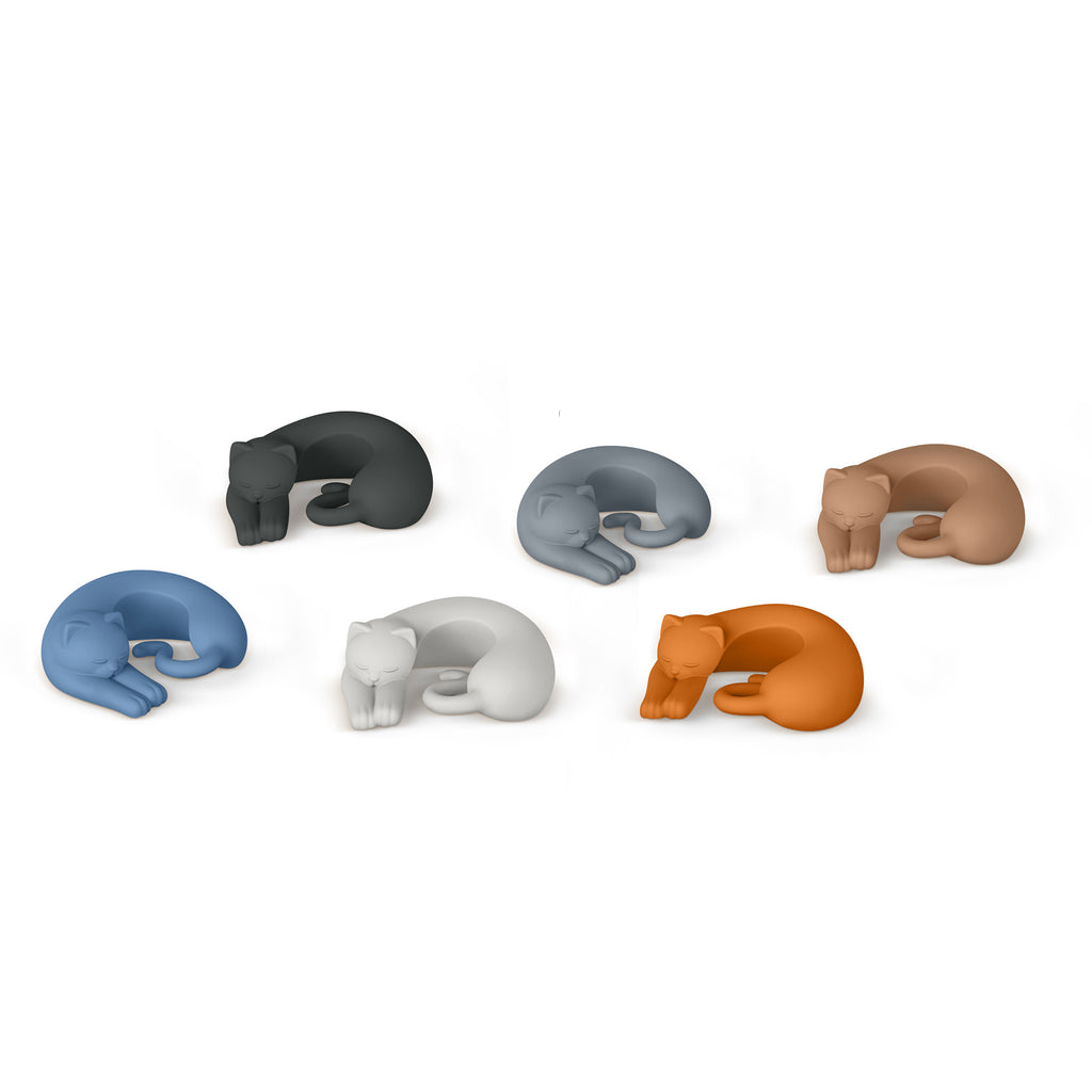 Fred Wine Lives 6 Cat Wine Markers