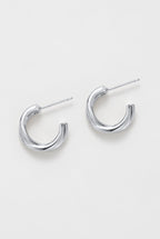 Eloise Silver Hoop