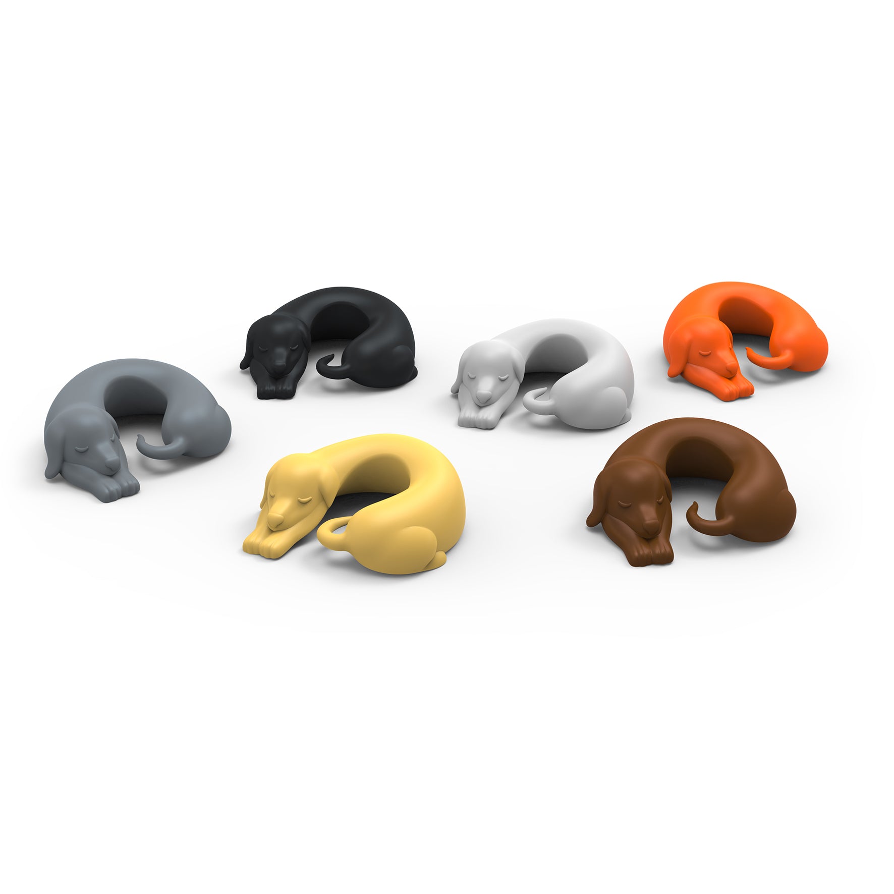 Fred Wine Dogs 6 Dog Drink Markers