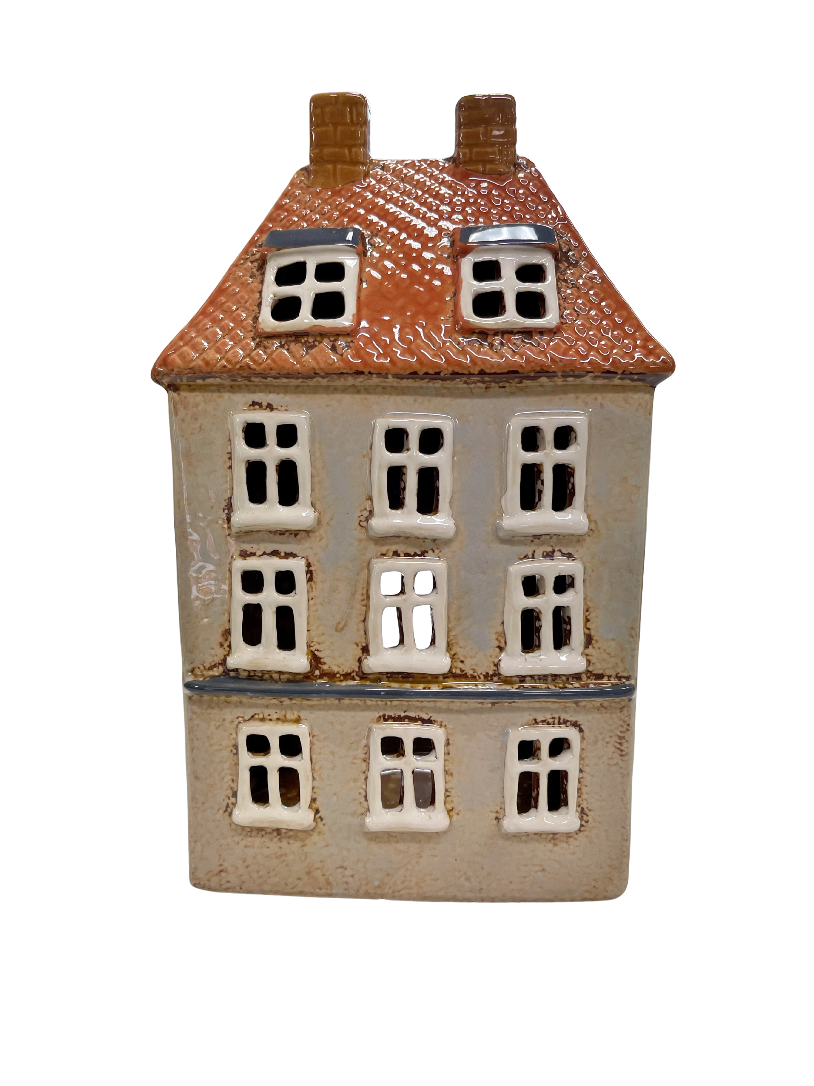 Beige Manor House Tealight 028