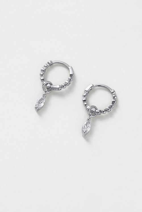 Bridie Huggie Silver Mini Huggy