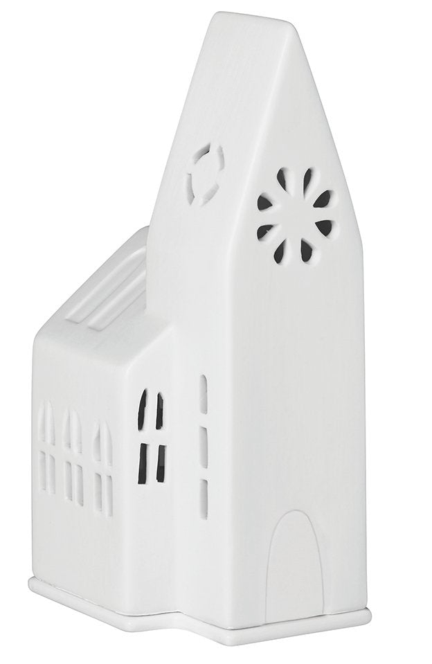 Small Church Porcelain Tealight
